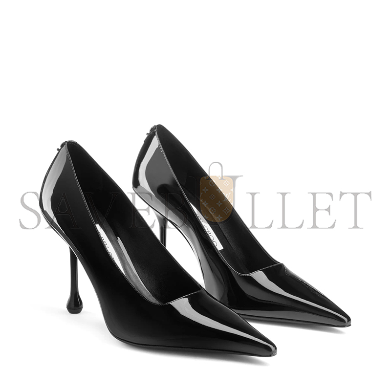 Ji*y Ch* ixia 95 black patent leather pumps ixia95pat